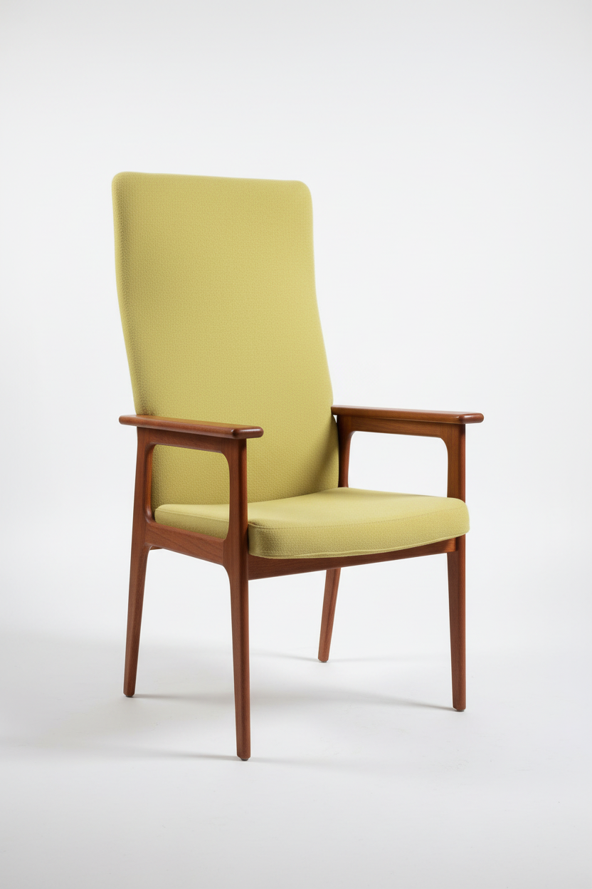 Danish High Back Chair
