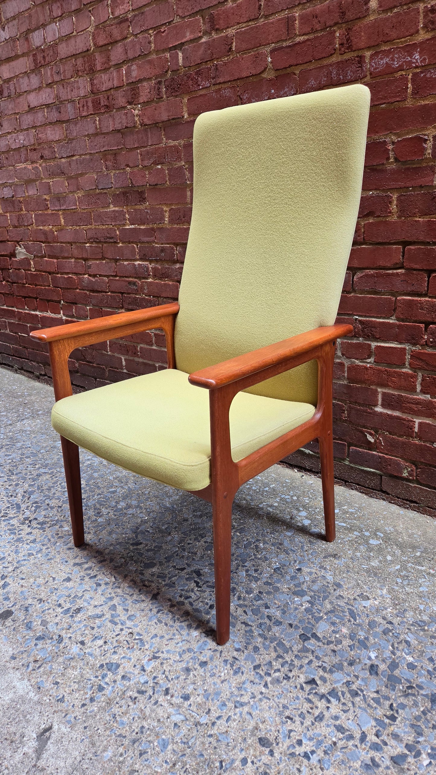 Danish High Back Chair