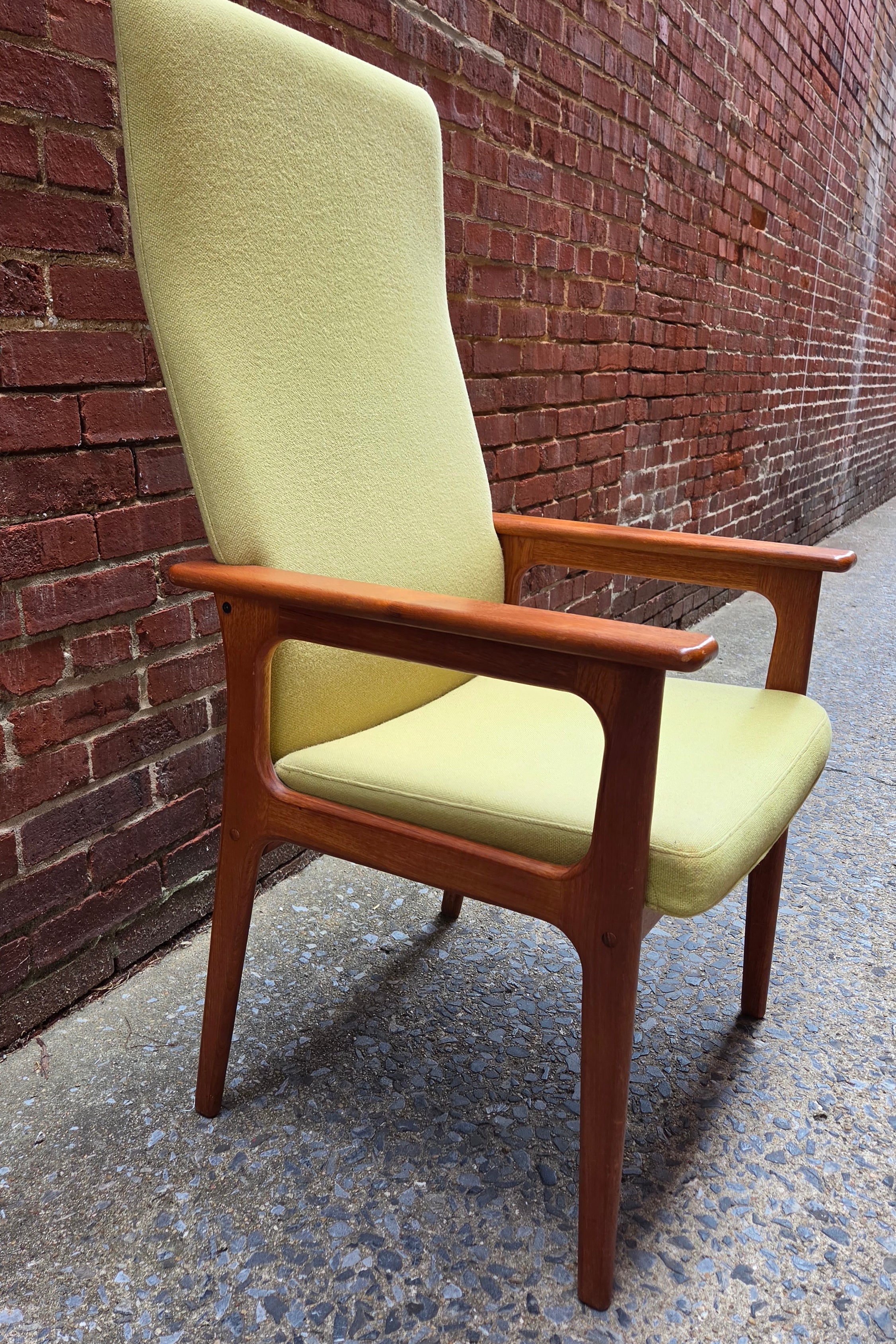 Danish High Back Chair