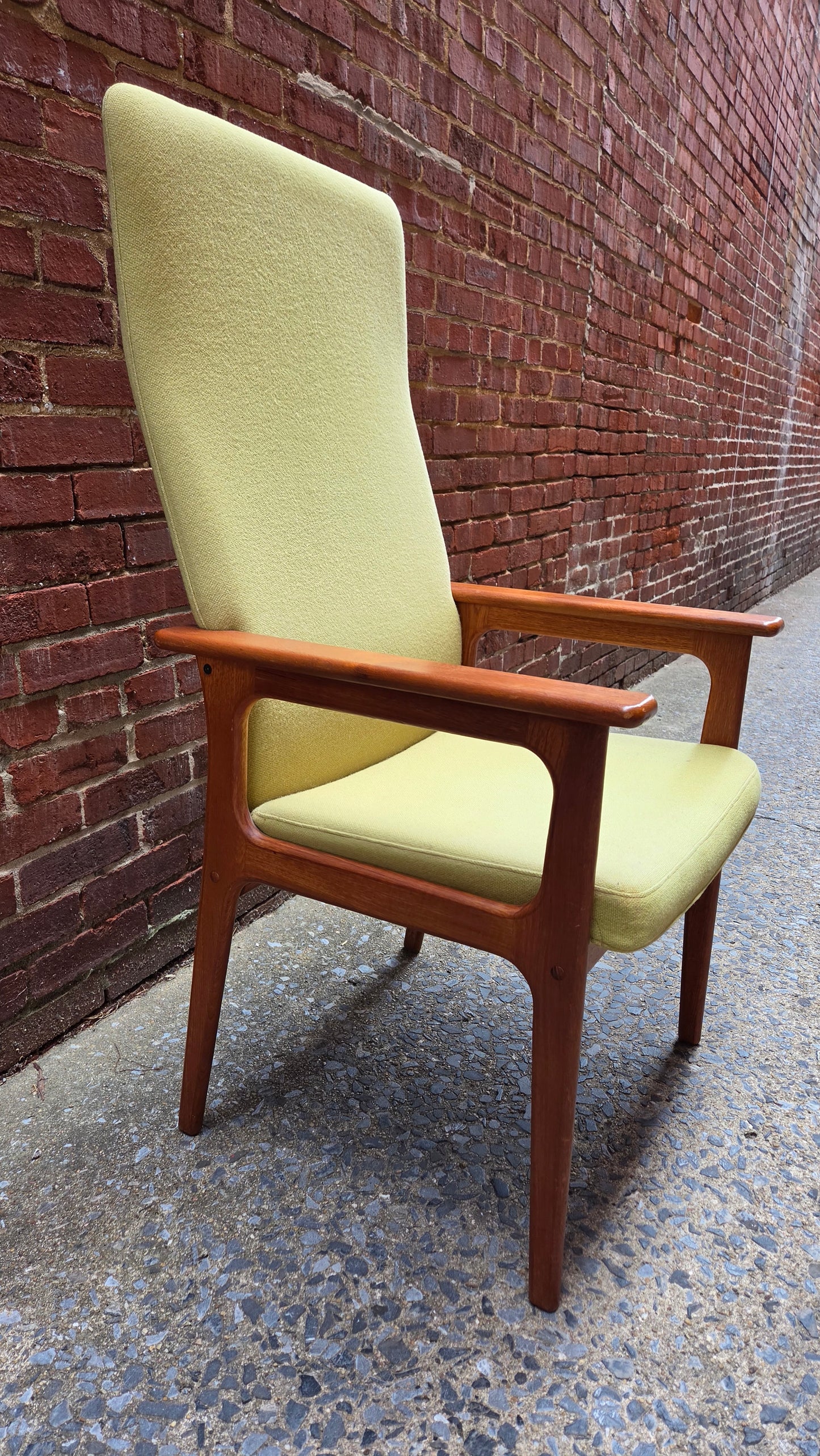Danish High Back Chair
