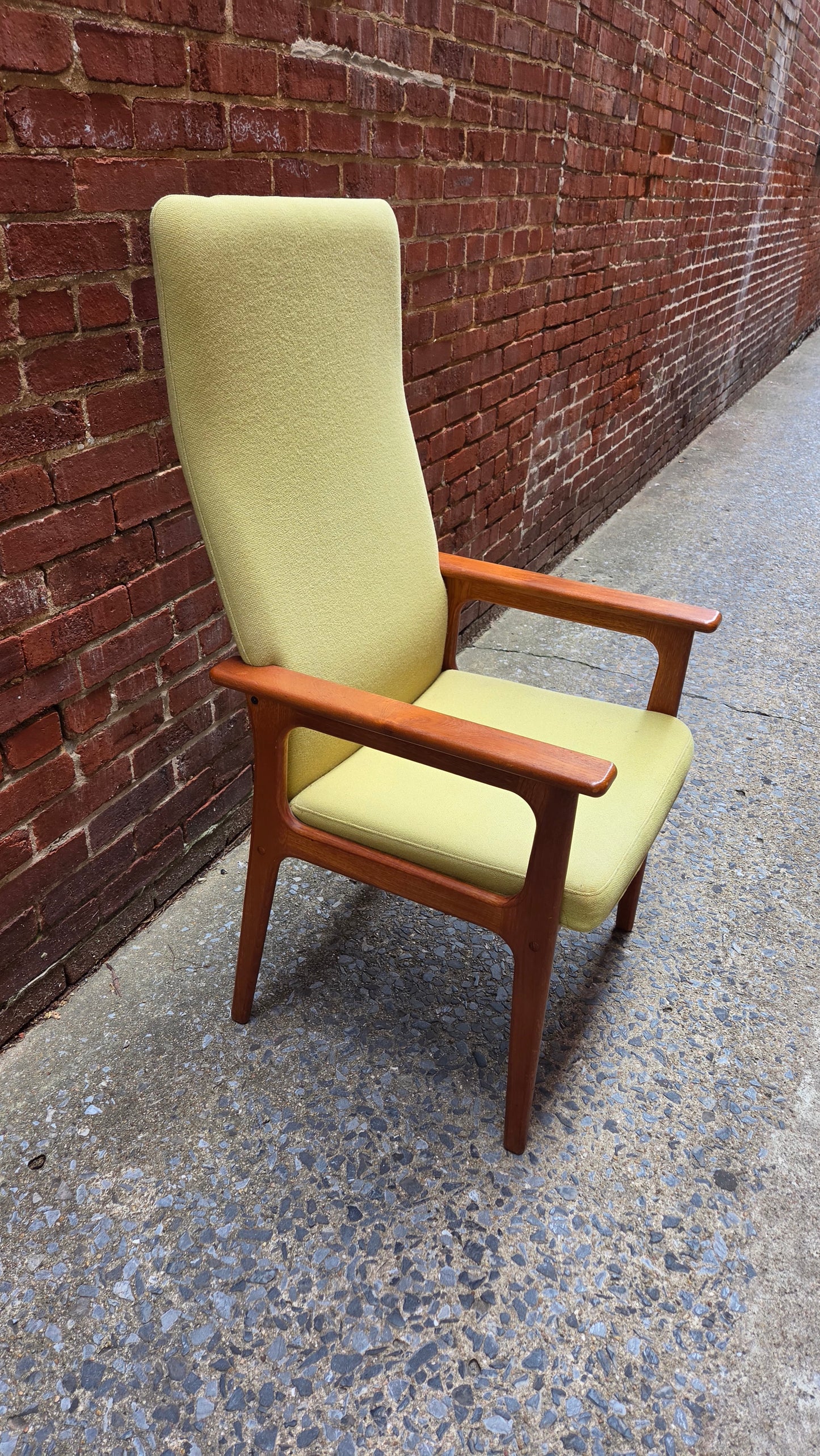 Danish High Back Chair