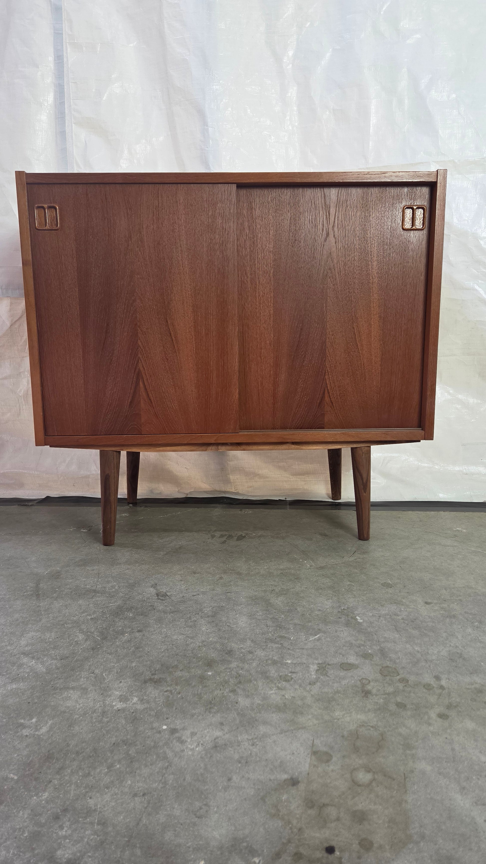 Petite Danish Teak Credenza 3638