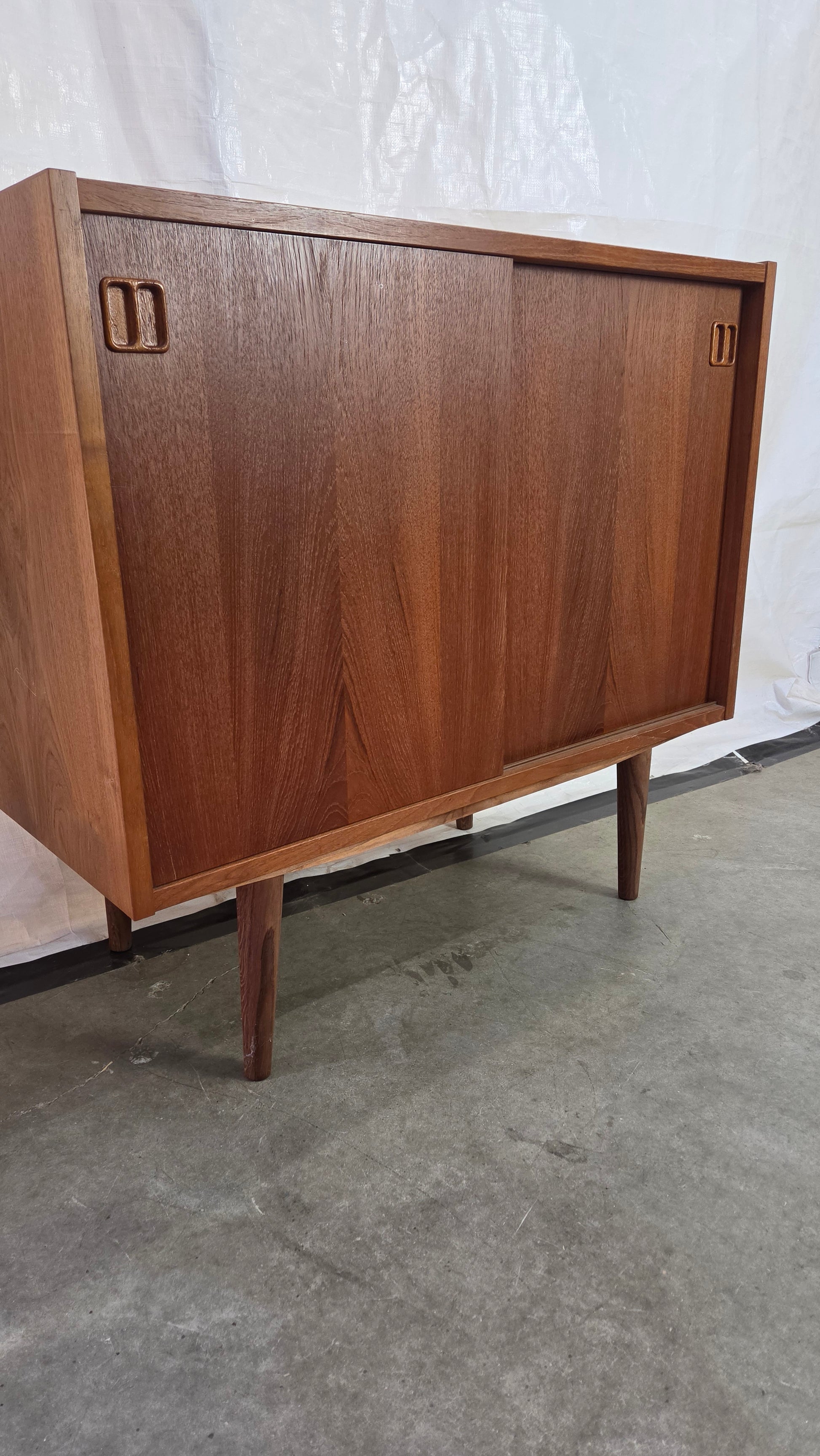 Petite Danish Teak Credenza 3638