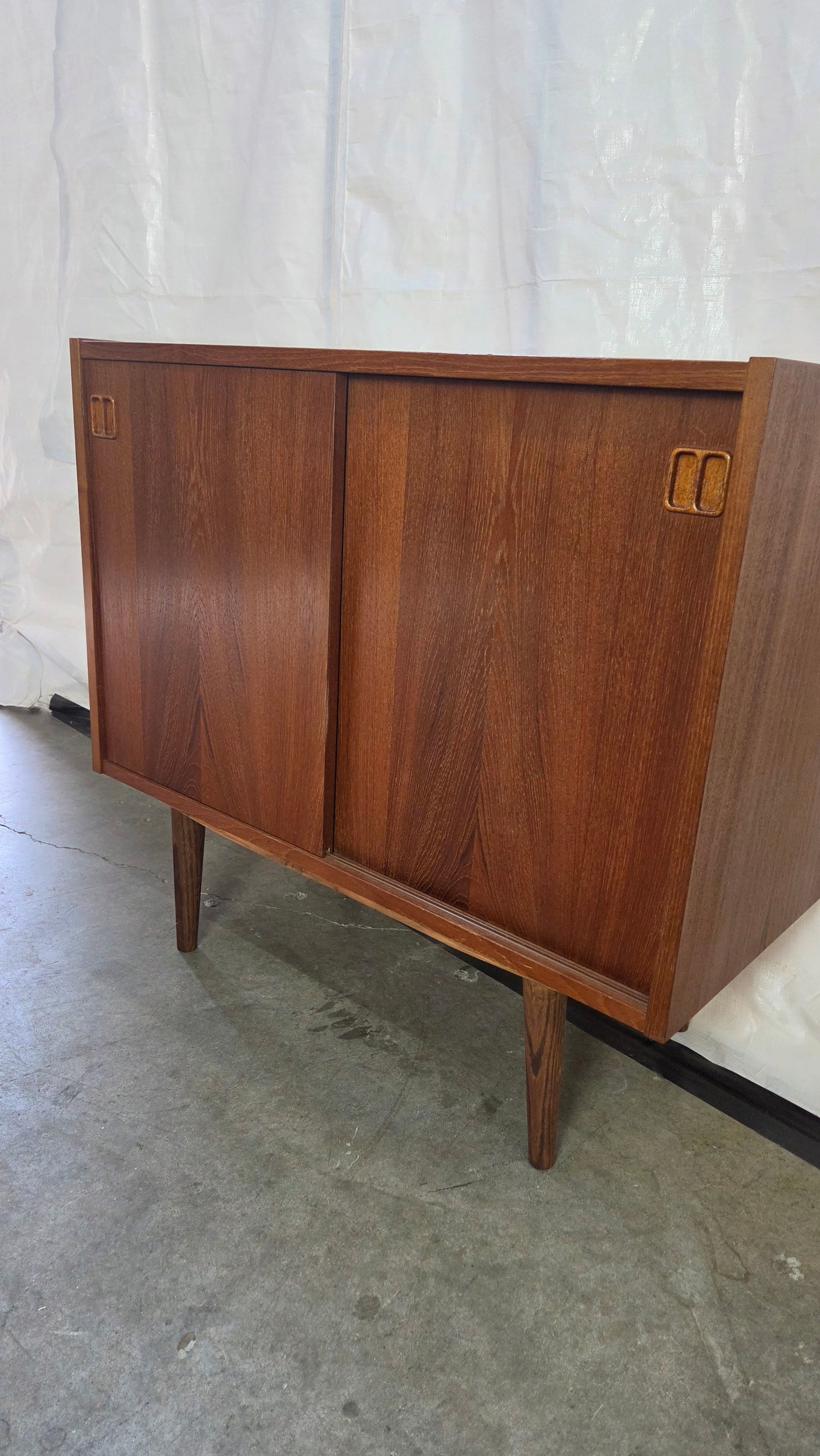 Petite Danish Teak Credenza 3638