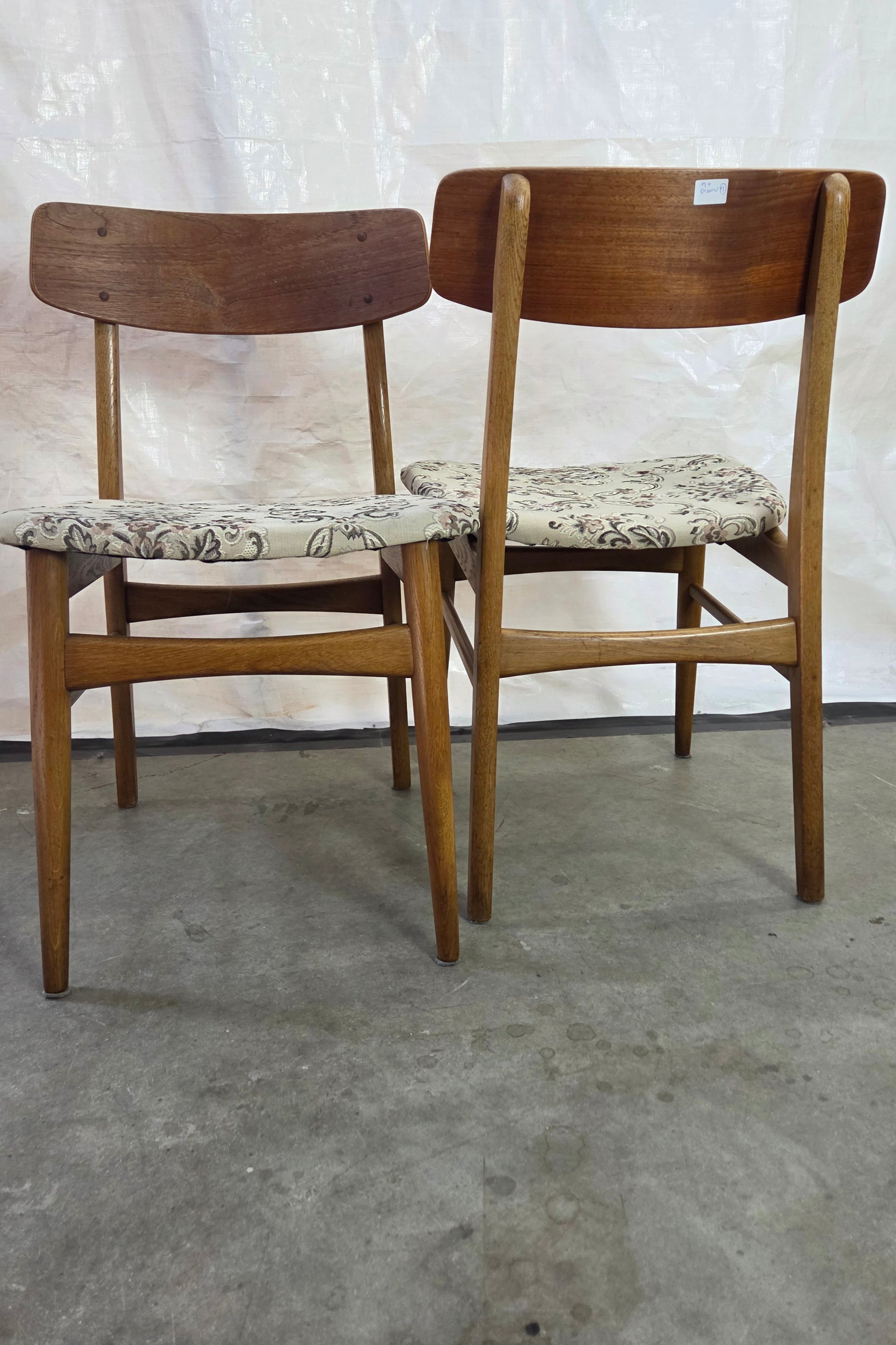 Set of 4 Teak Dining Chairs DICH-0526-005