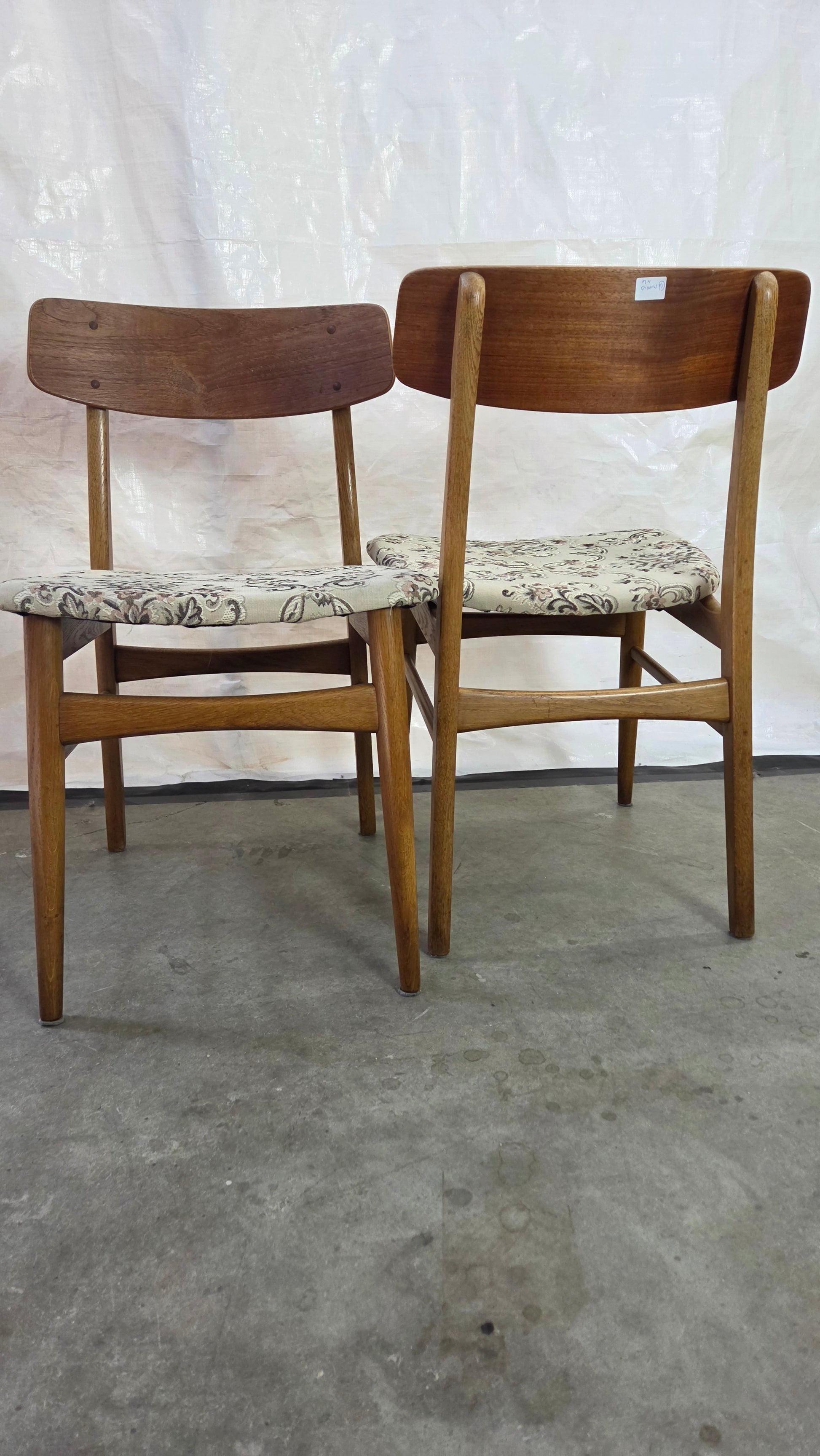 Set of 4 Teak Dining Chairs DICH-0526-005
