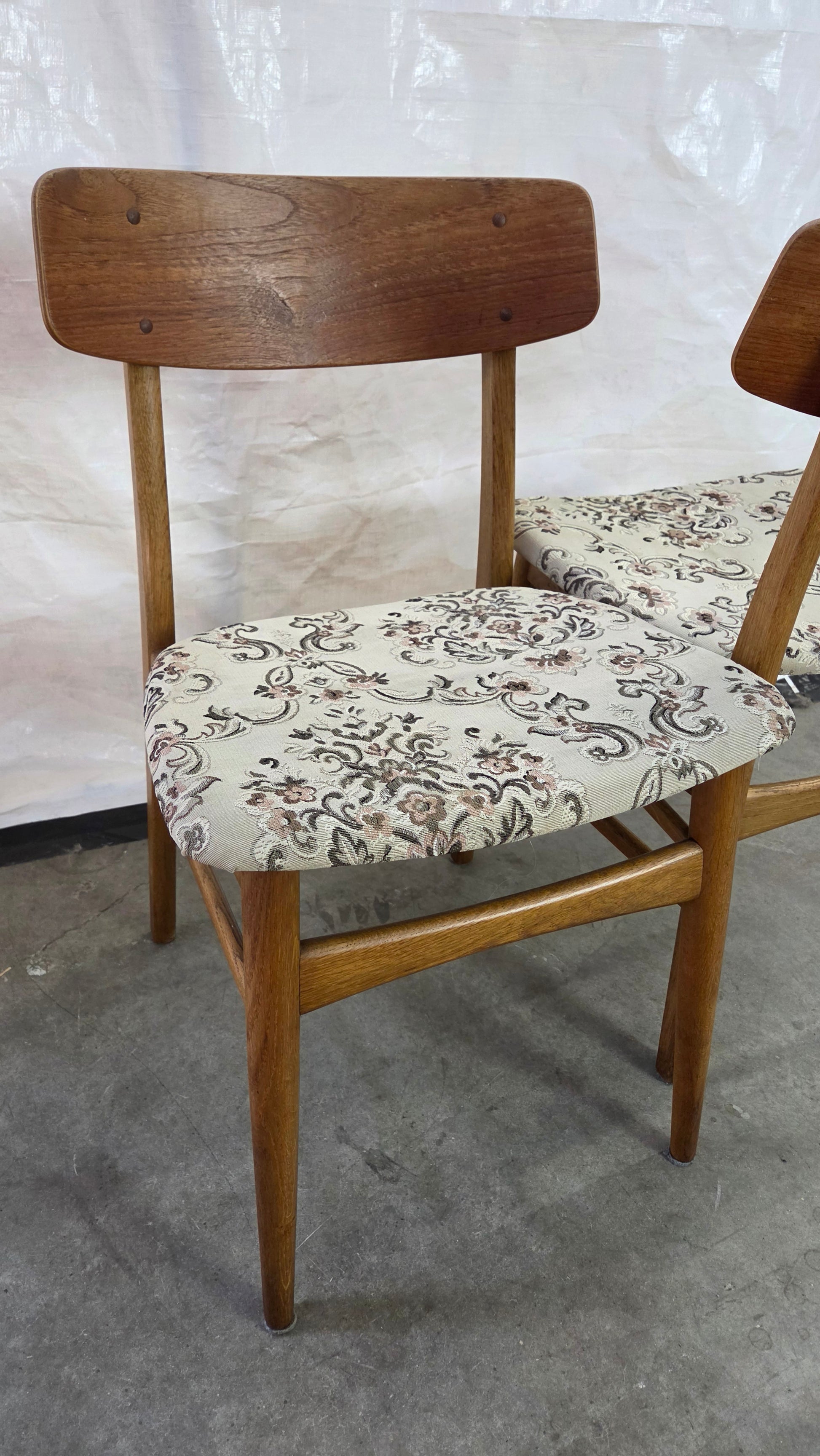 Set of 4 Teak Dining Chairs DICH-0526-005