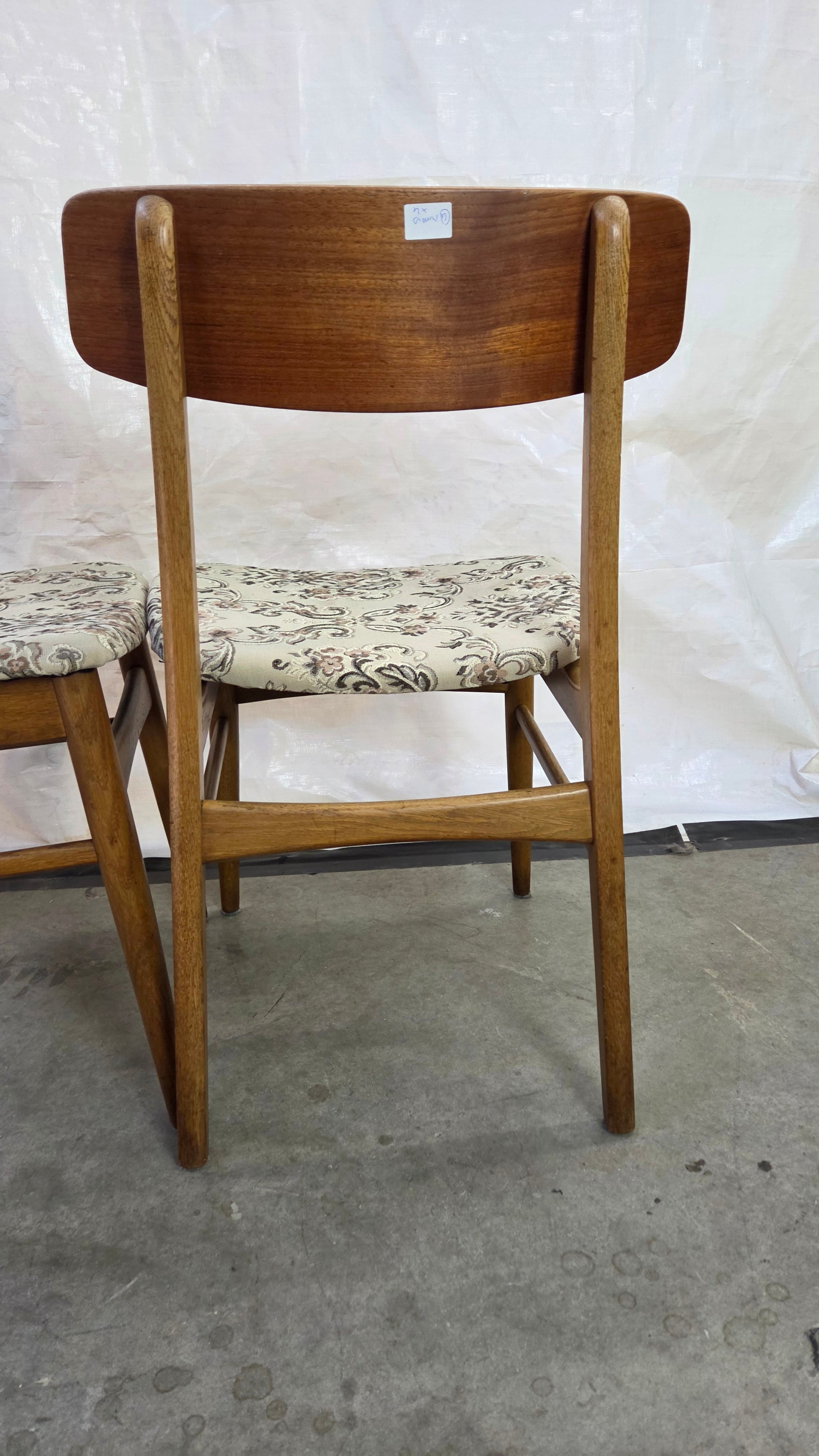 Set of 4 Teak Dining Chairs DICH-0526-005