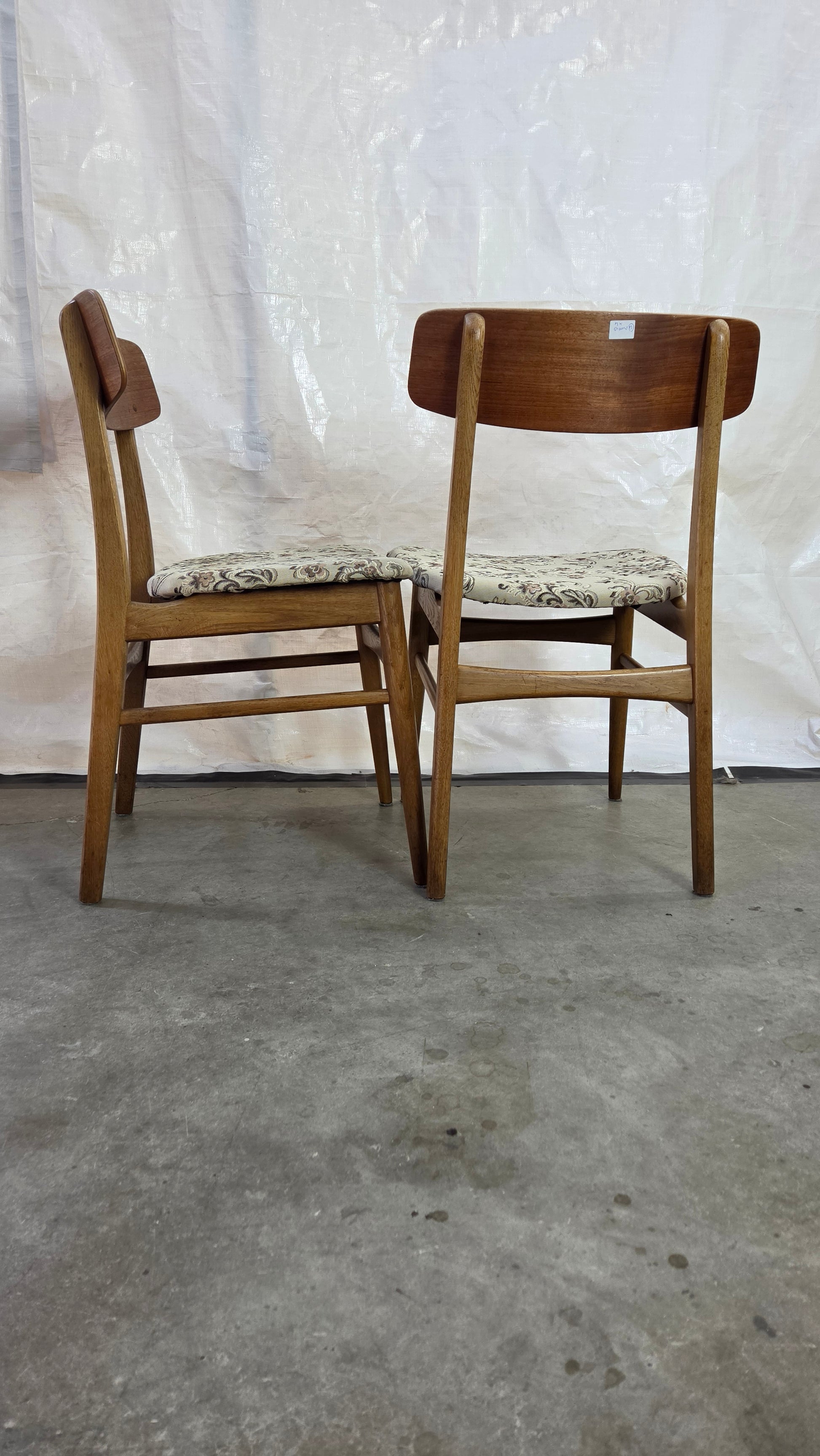 Set of 4 Teak Dining Chairs DICH-0526-005