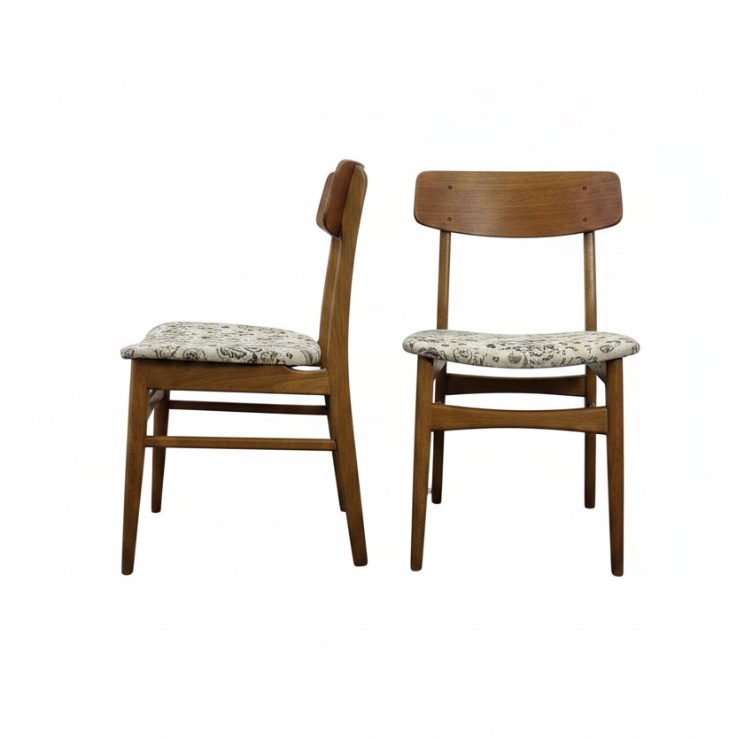 Set of 4 Teak Dining Chairs DICH-0526-005
