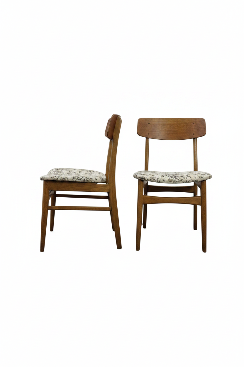 Set of 4 Teak Dining Chairs DICH-0526-005