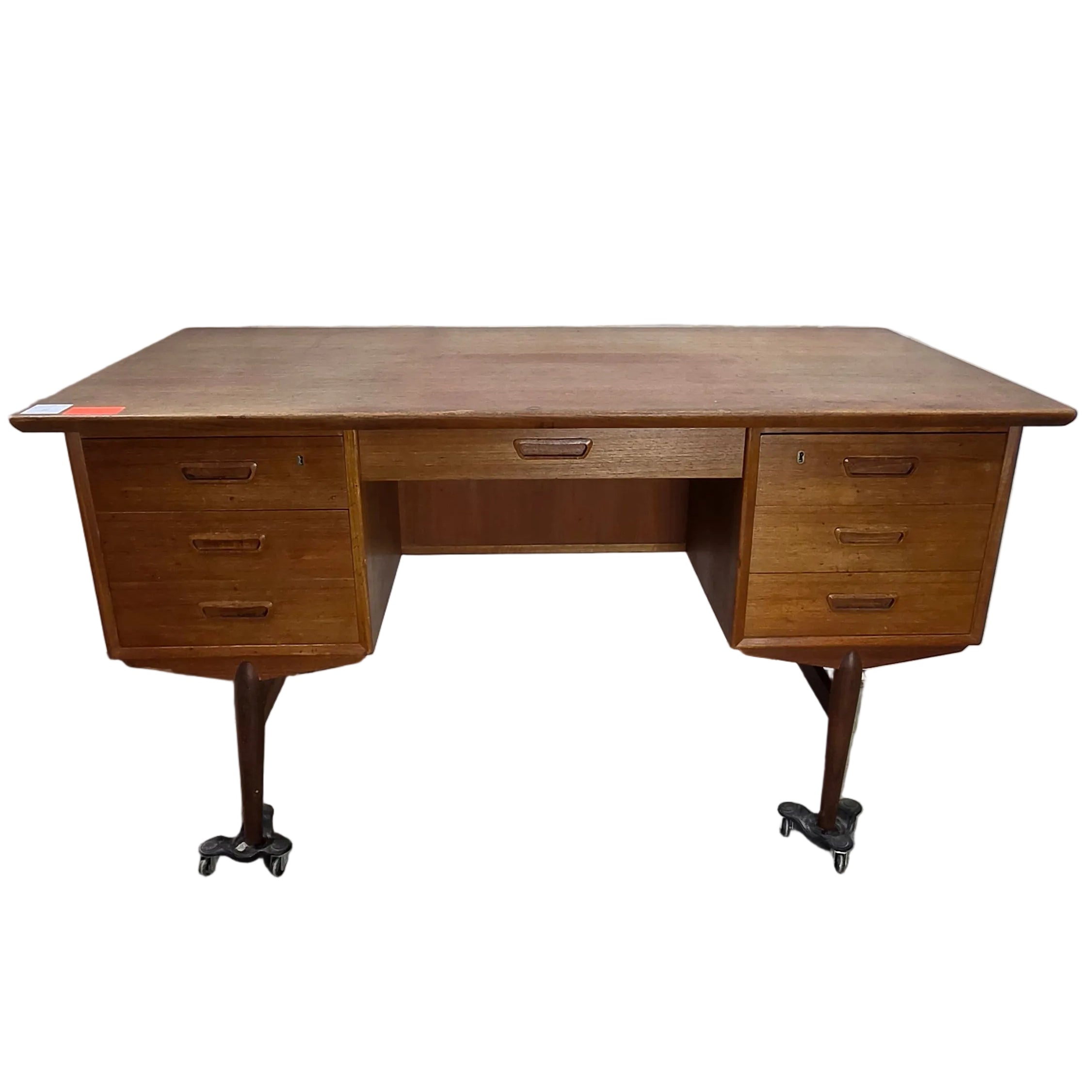 Danish Teak Desk DESK-0526-001