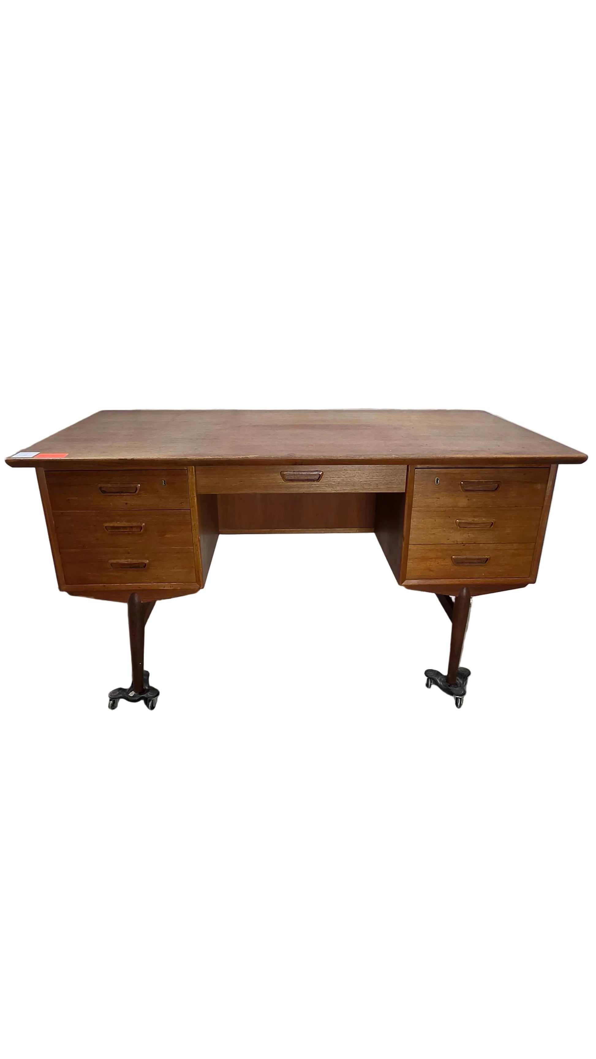 Danish Teak Desk DESK-0526-001