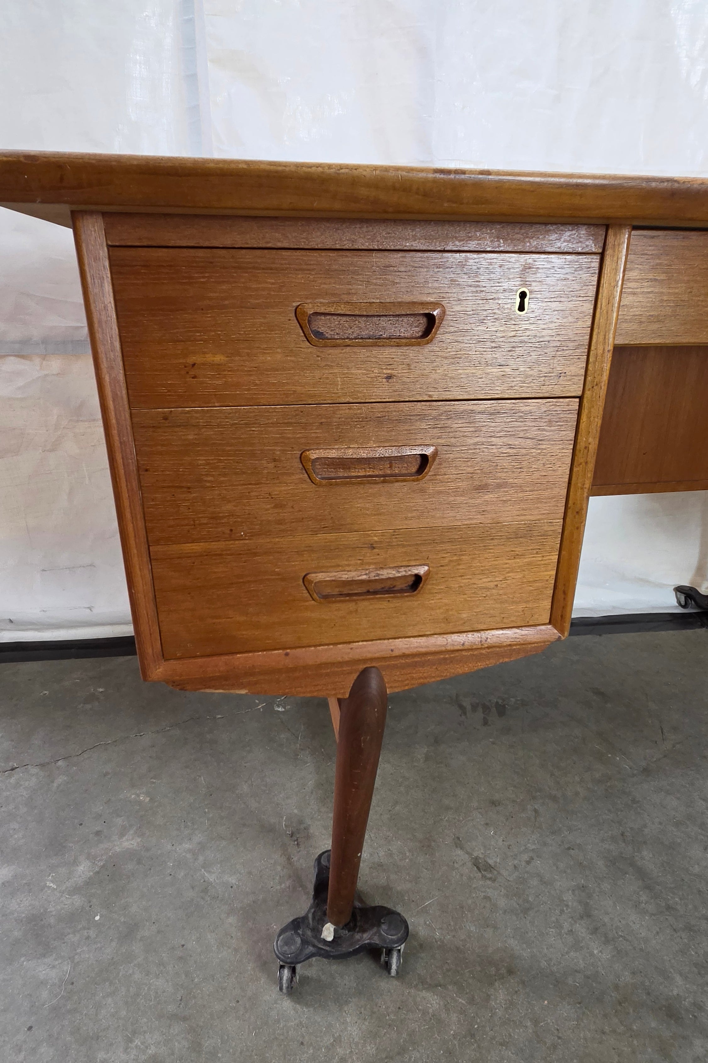 Danish Teak Desk DESK-0526-001