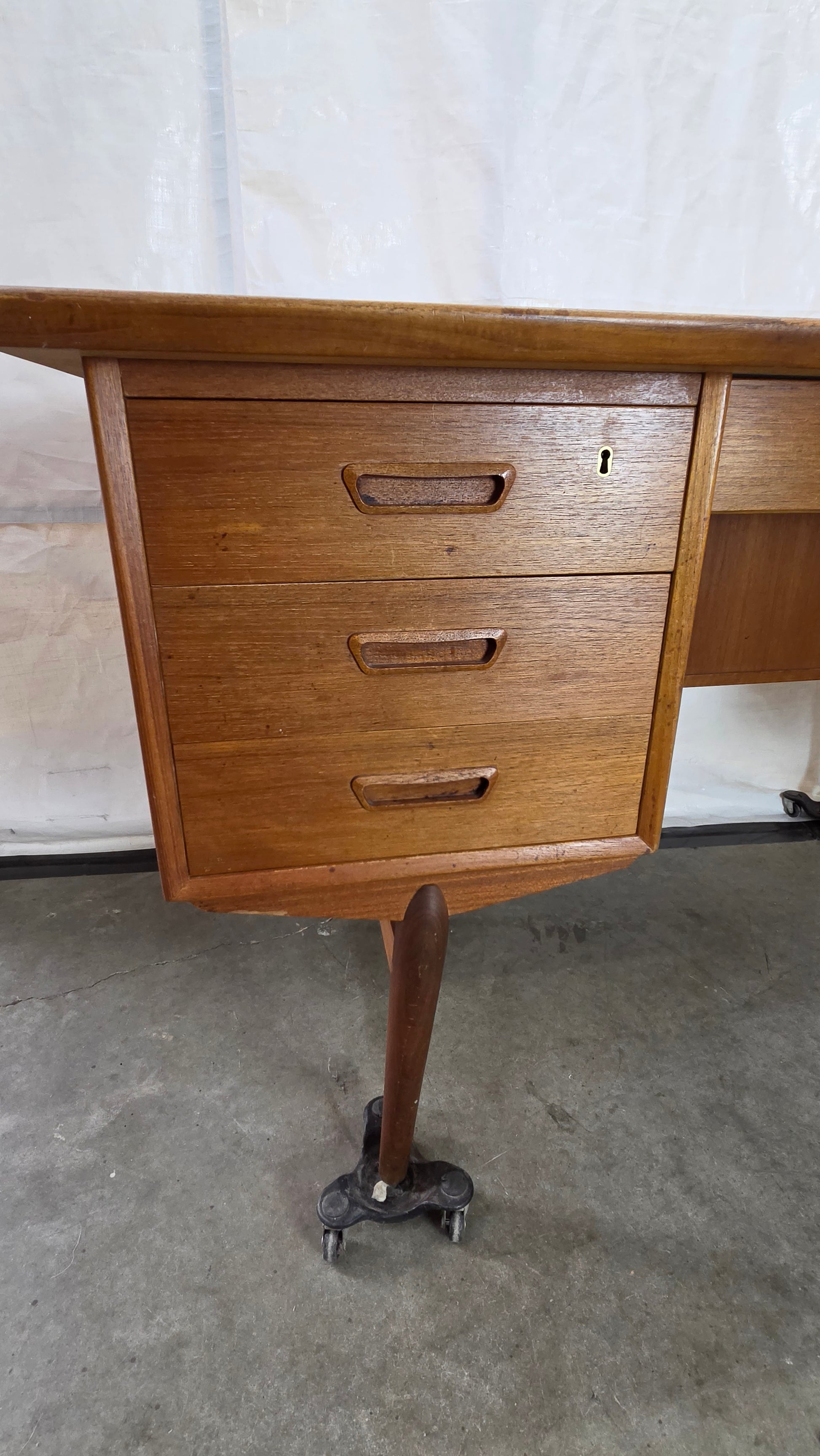 Danish Teak Desk DESK-0526-001