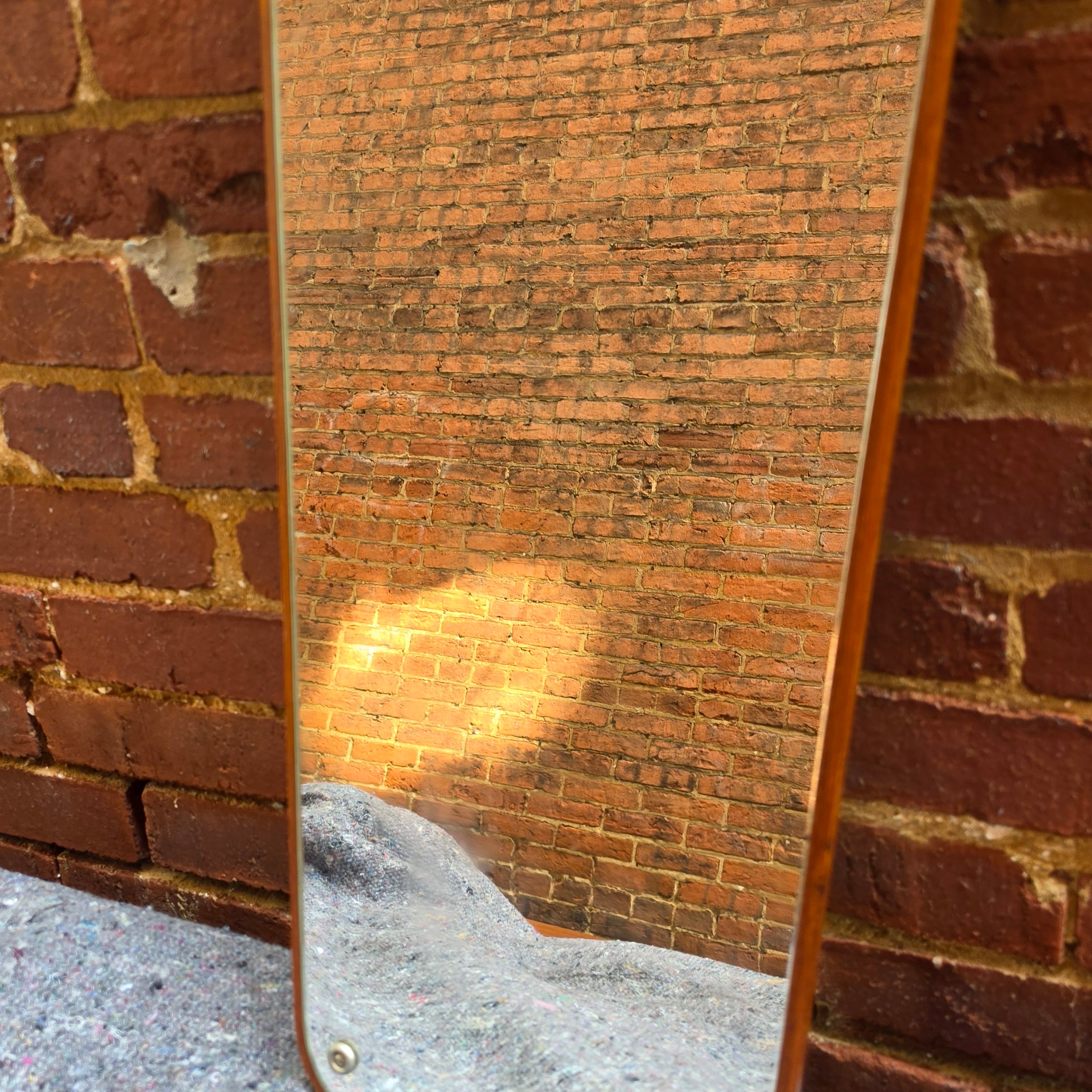 Danish Teak Wall Mirror MIRR-0526-001