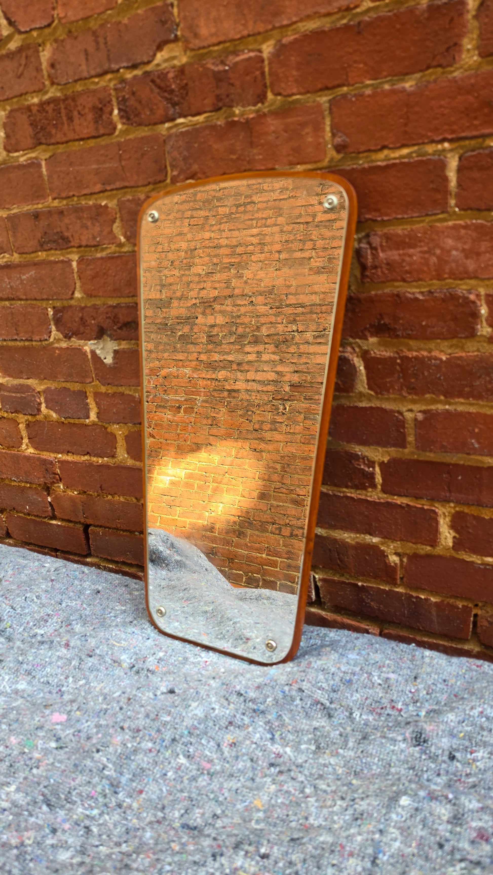 Danish Teak Wall Mirror MIRR-0526-001