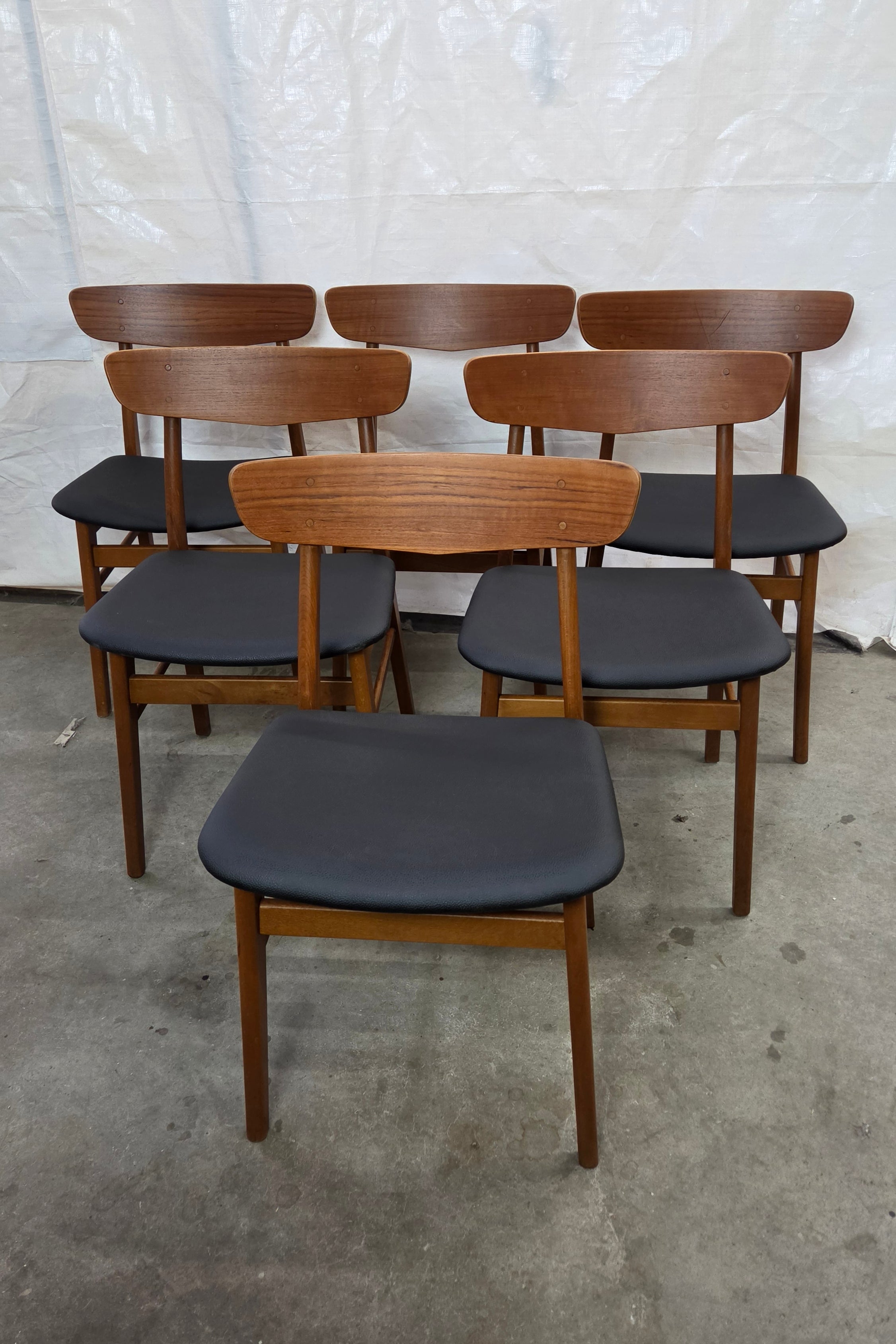 Set Teak Dining Chairs (6) DICH0526002