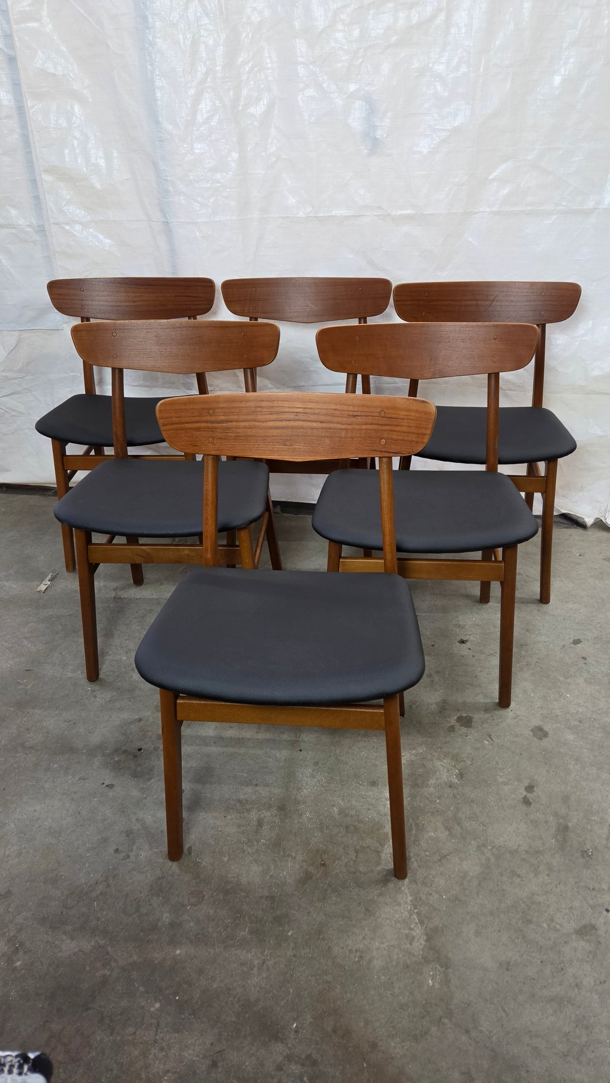 Set Teak Dining Chairs (6) DICH0526002