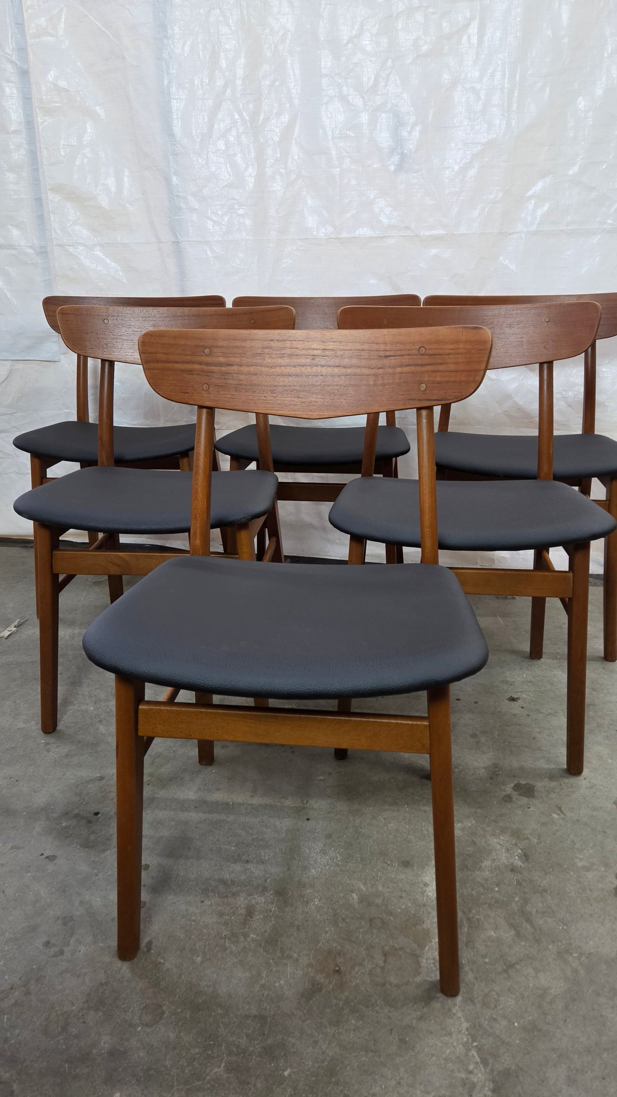 Set Teak Dining Chairs (6) DICH0526002
