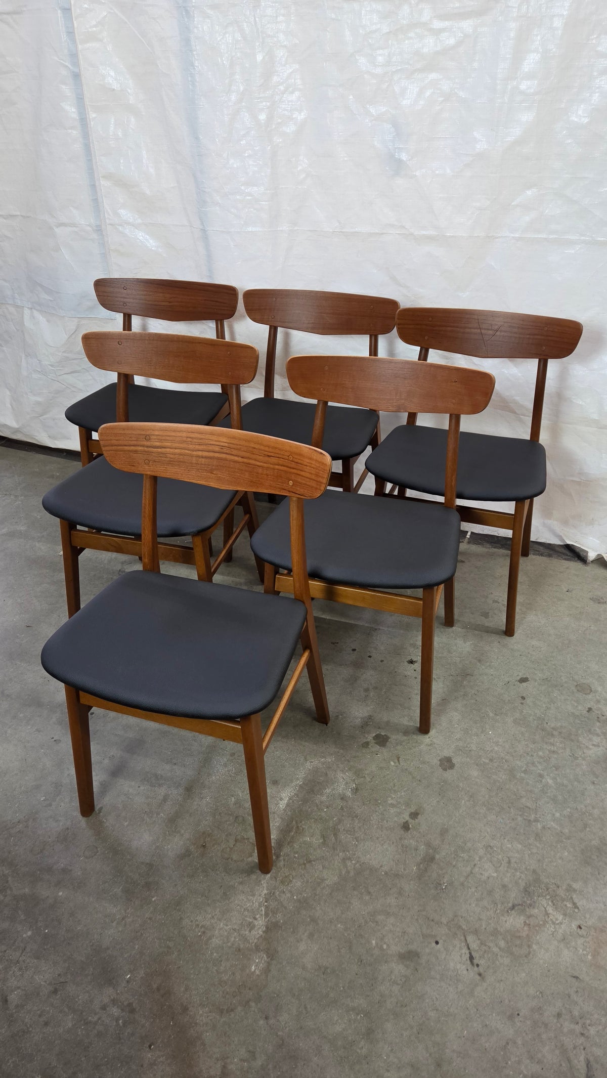 Set Teak Dining Chairs (6) DICH0526002