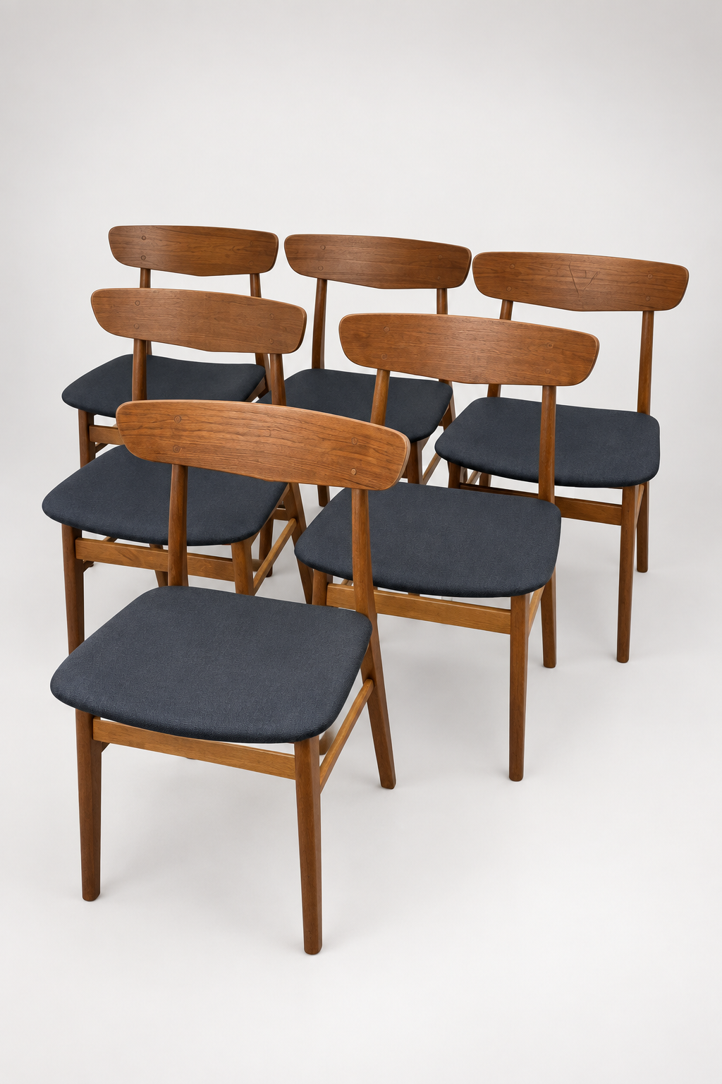 Set Teak Dining Chairs (6) DICH0526002