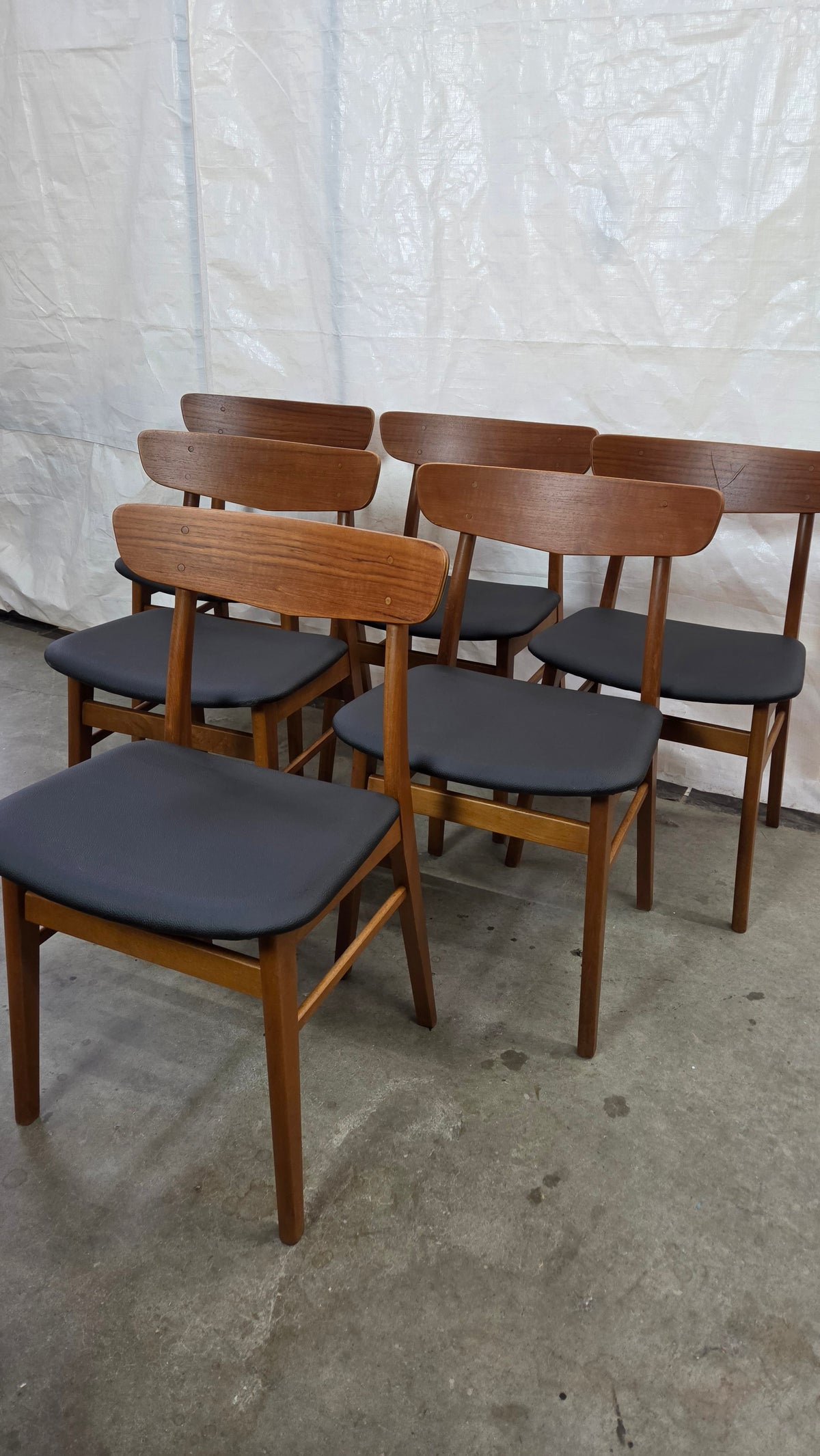 Set Teak Dining Chairs (6) DICH0526002