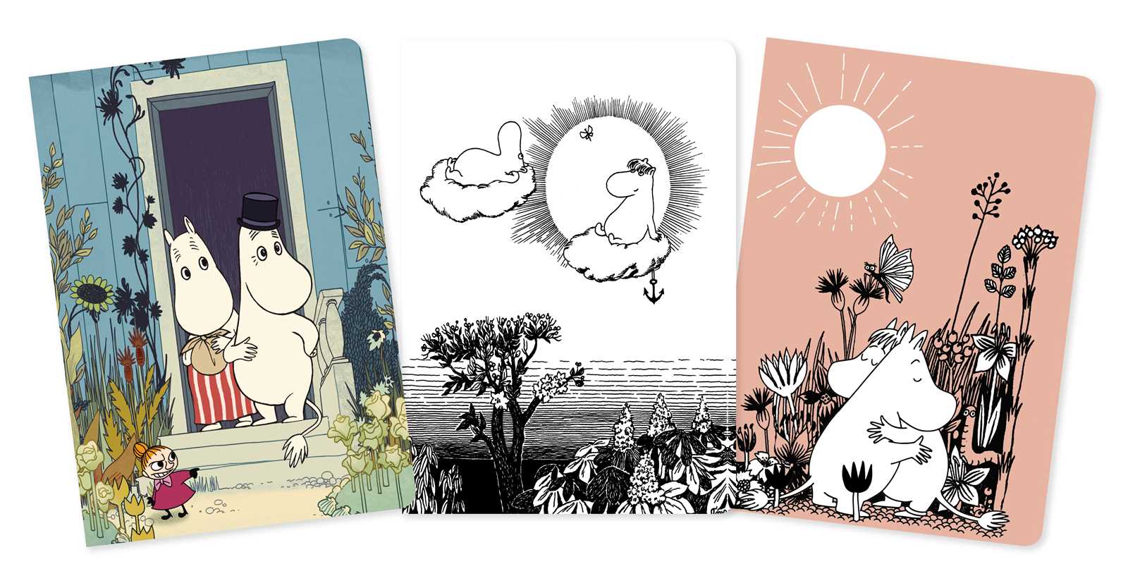 Moomin Set of 3 A5 Notebooks