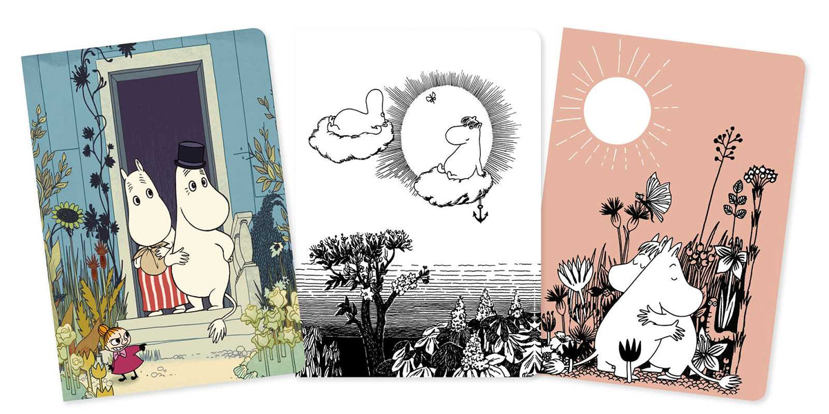 Moomin Set of 3 A5 Notebooks