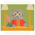 2.5'' x 3.5'' Judgmental Cat Magnet - Vintage MC