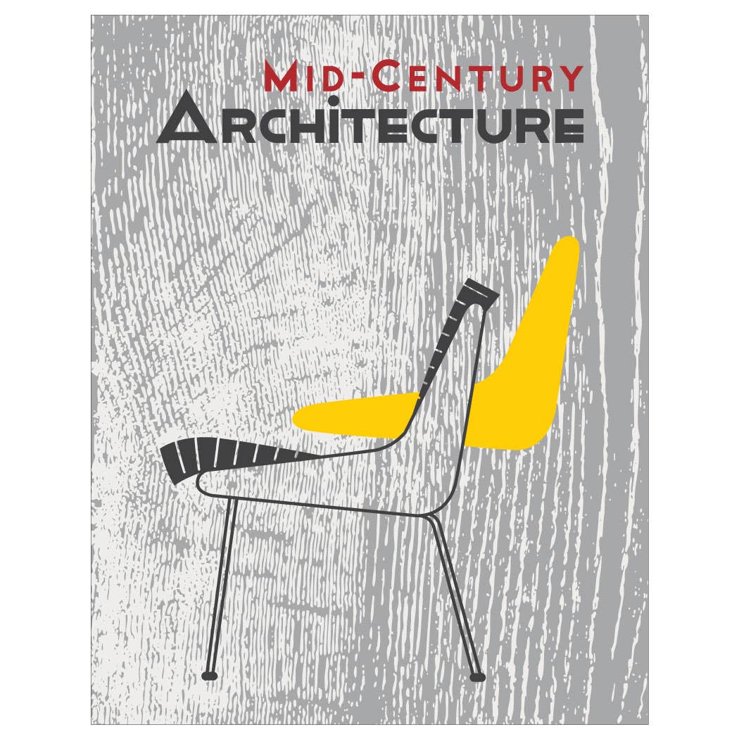 2.5'' x 3.5'' Mid - Century Modern Architecture Magnet - Vintage MC