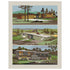 2.5'' x 3.5'' Mid Century Modern Homes Magnet - Vintage MC
