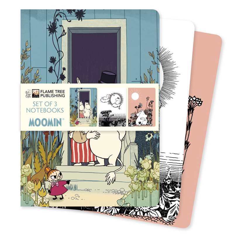 Moomin Set of 3 A5 Notebooks