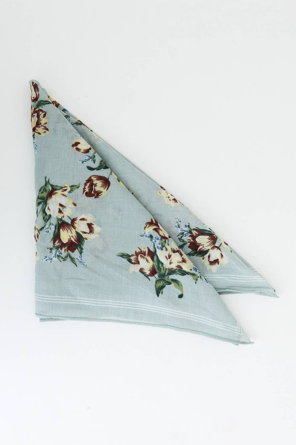 High-Quality Orchid Pattern Bandana - Ideal for All Seasons