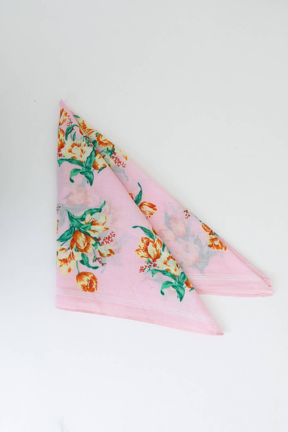 High-Quality Orchid Pattern Bandana - Ideal for All Seasons