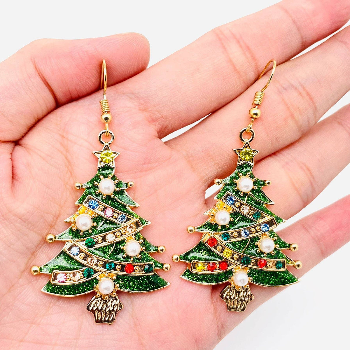 Christmas Tree Earrings
