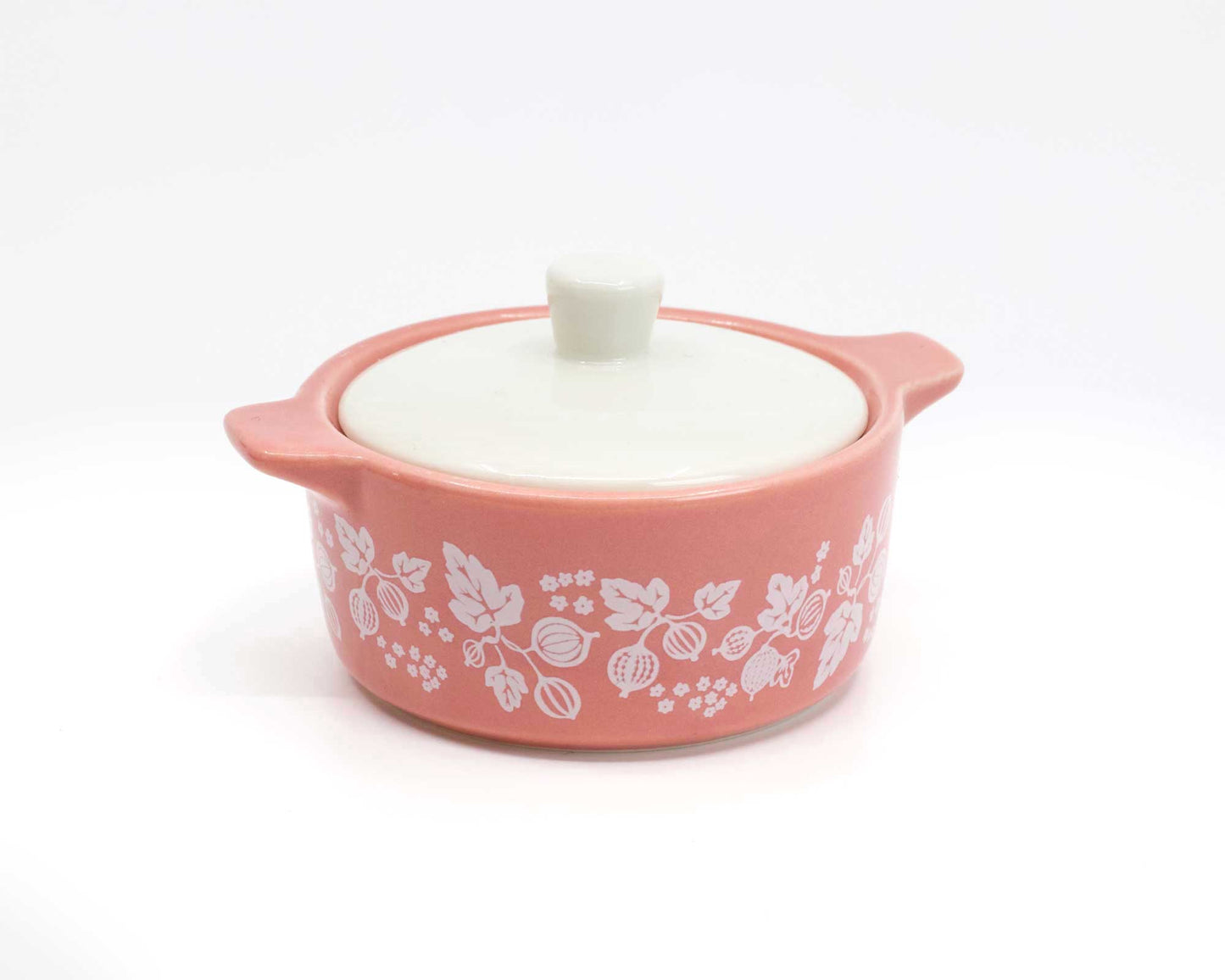 Pyrex-Inspired Gooseberry Casserole Ceramic Trinket Box