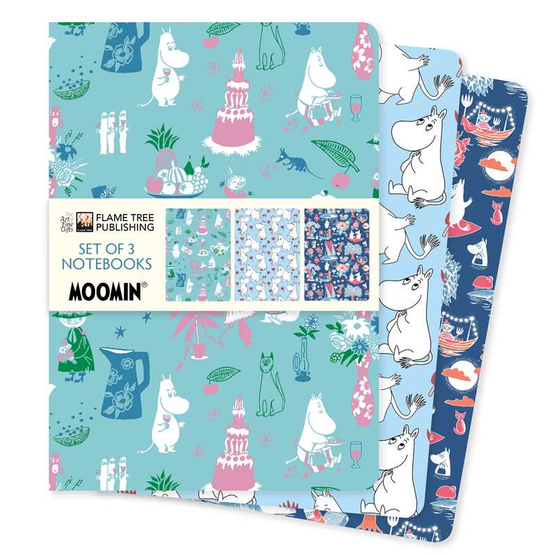 Moomin Classics 3 Notebooks