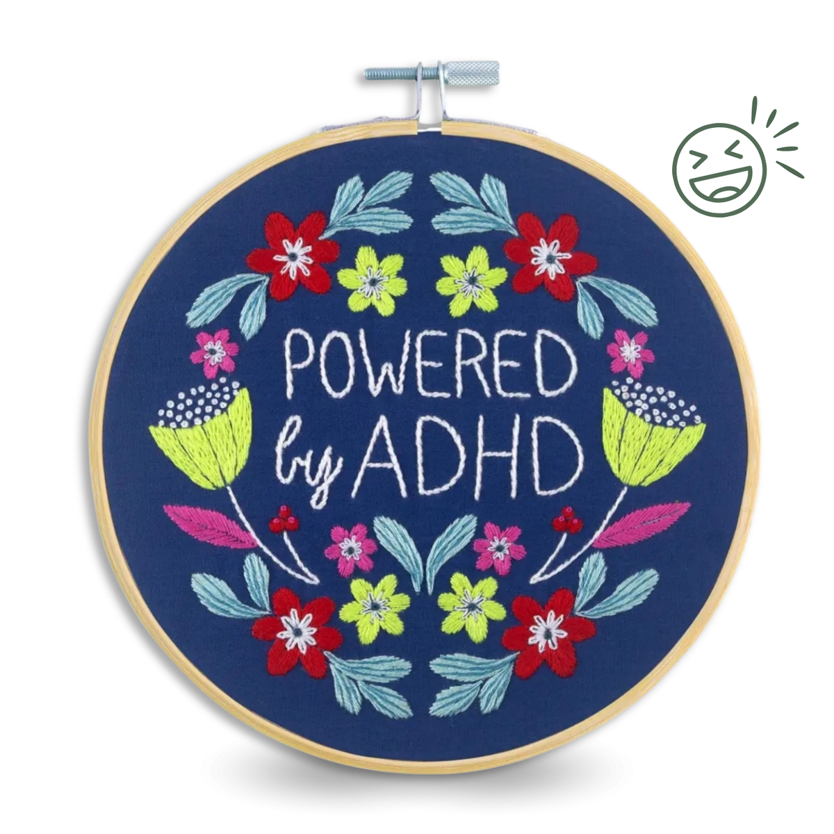 Powered by ADHD | Embroidery Kit