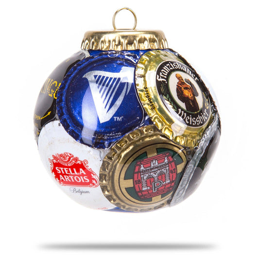 European Mix Bottle Cap Ornament