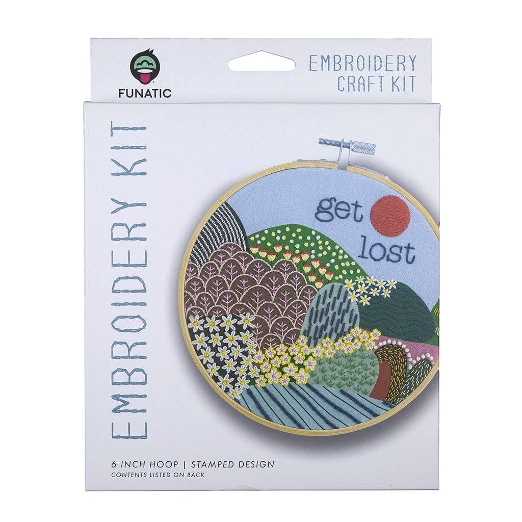 Get Lost | Embroidery Kit