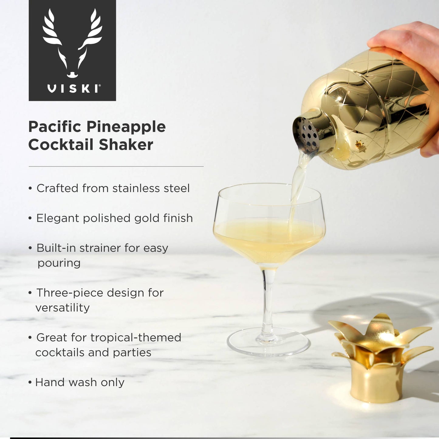 Pacific Pineapple Cocktail Shaker