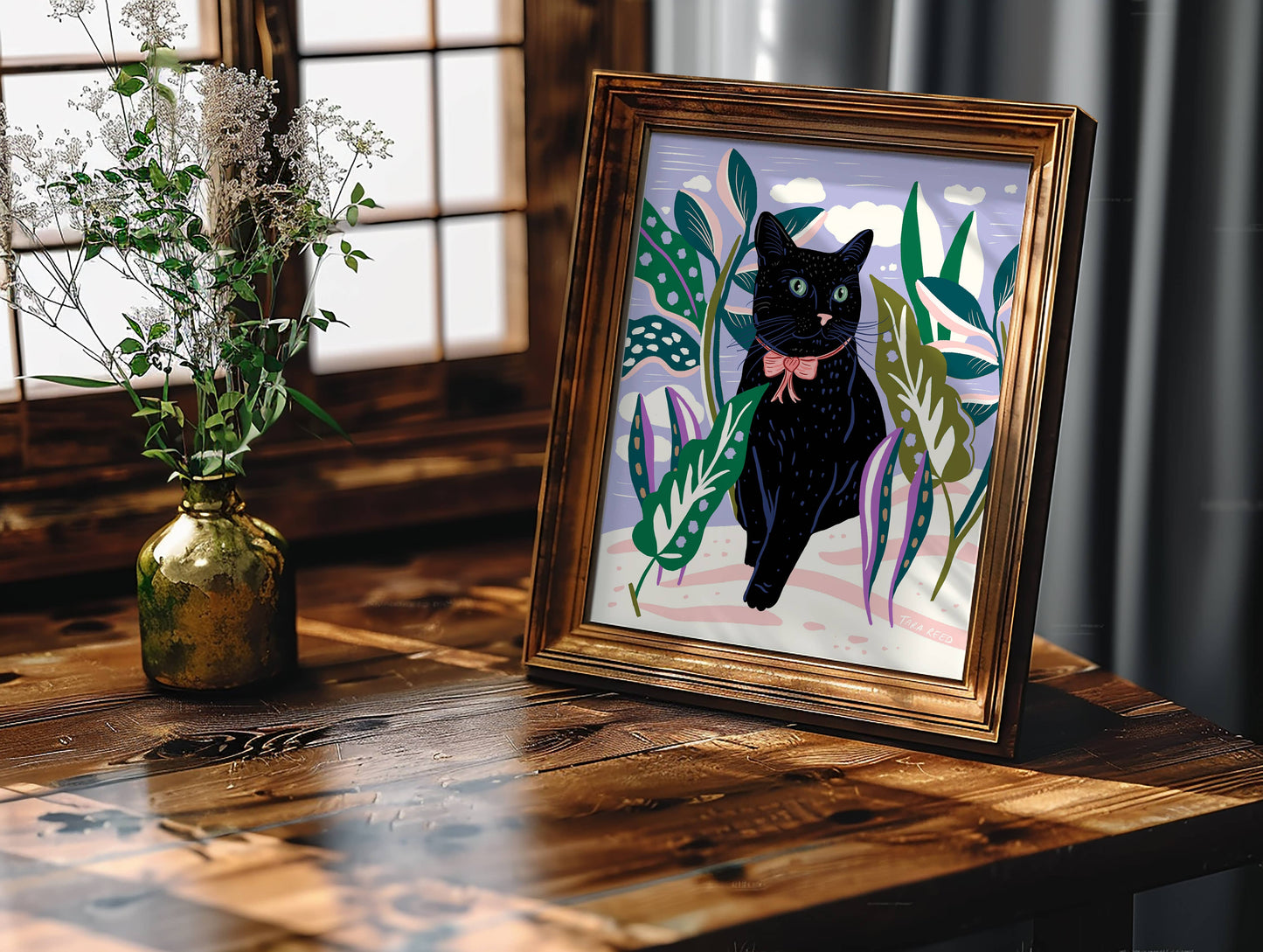 Tara Reed 8" x 10" Vintage Inspired Giclée Art Print