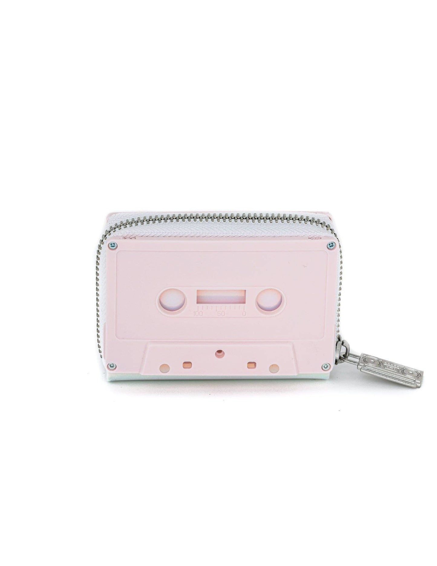 70261: Retro Cassette Wallet | Pink Mattte