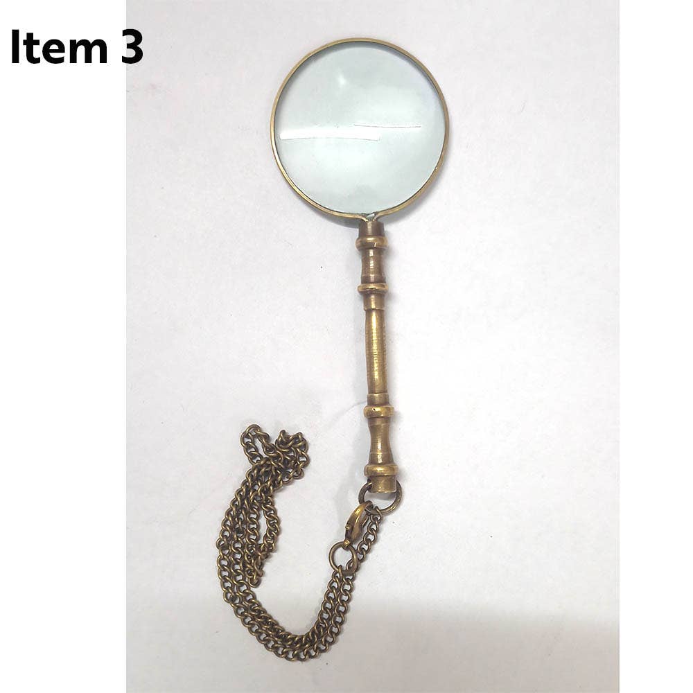 Victorian Style Magnifying Glass on Chain