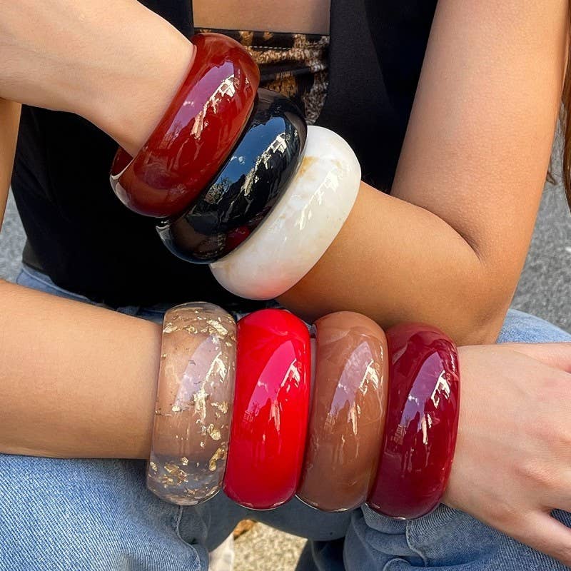Chunky Resin Bangle | 40B5229