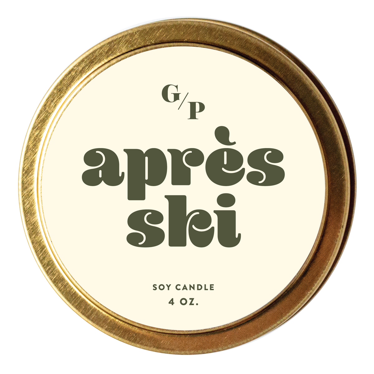 Après Ski Just Because Candle