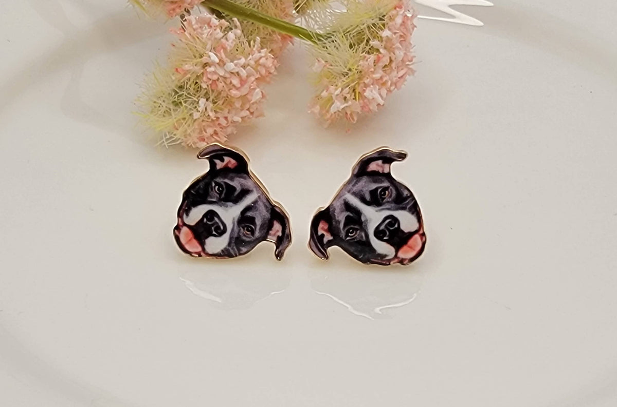 Pit Bull Earrings
