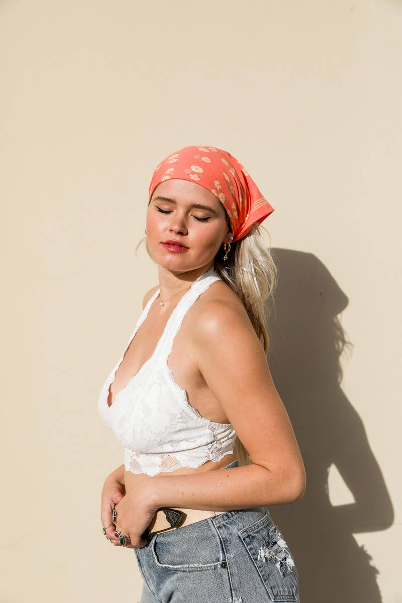 Floral Lightweight Bandana