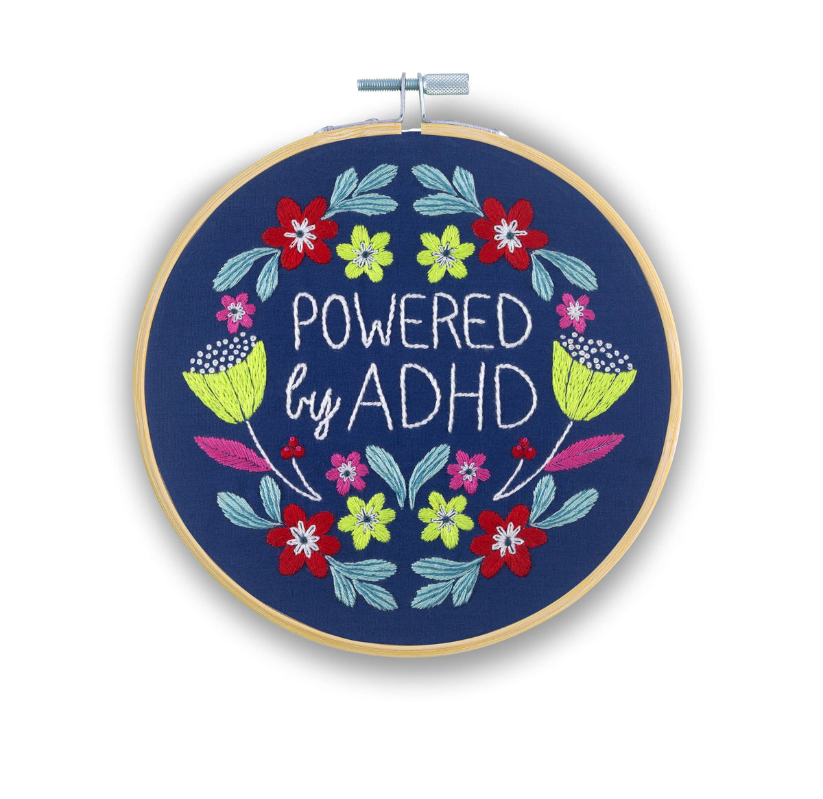 Powered by ADHD | Embroidery Kit